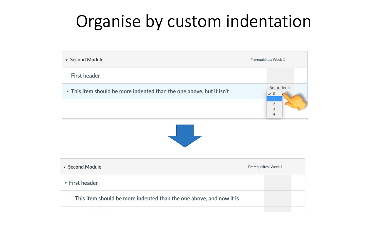 Canvas Modules Organiser截图1
