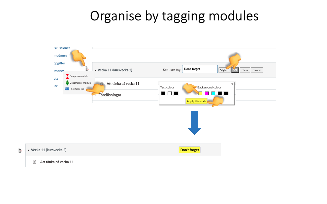 Canvas Modules Organiser截图3