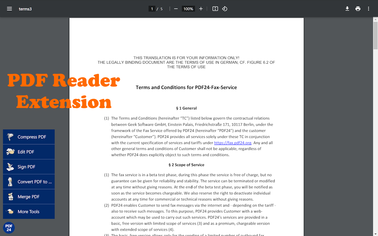 PDF24 Tools截图4