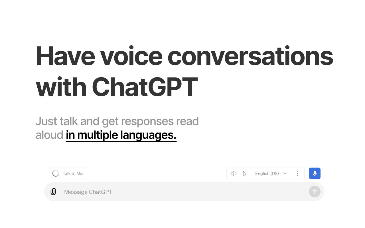 Voice Control for ChatGPT截图3