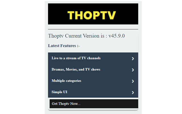 Thoptv For Pc截图1