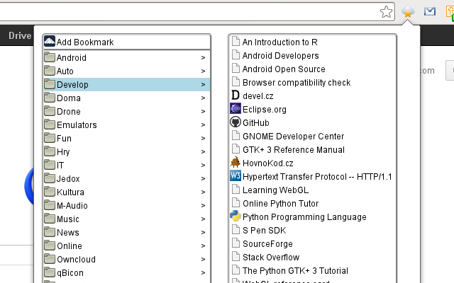 Owncloud Bookmarks截图1
