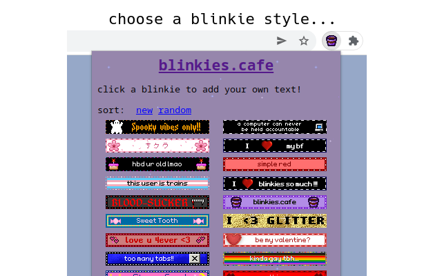 blinkie maker | blinkies.cafe截图4
