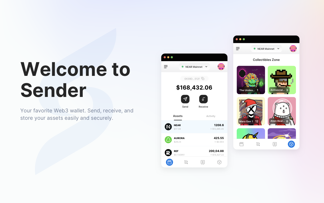 Sender Wallet截图1