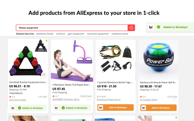 Modalyst - AliExpress Dropshipping Partner截图3