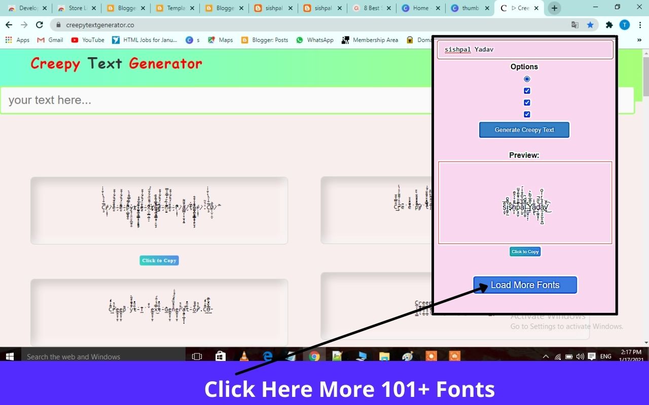 Creepy Text Generator ➤ #1 Creepy Text Fonts截图1