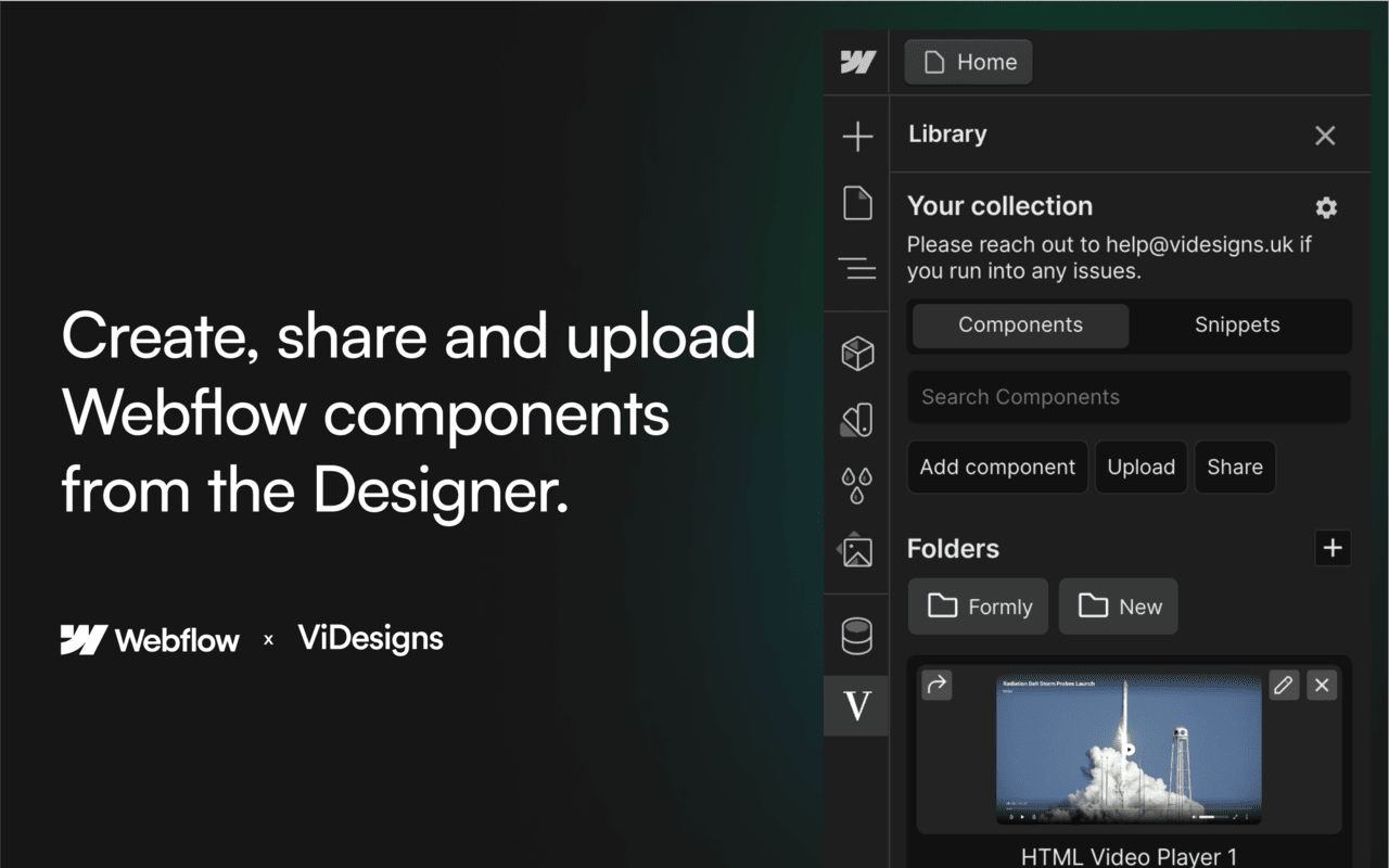ViDesigns Extension for Webflow截图3