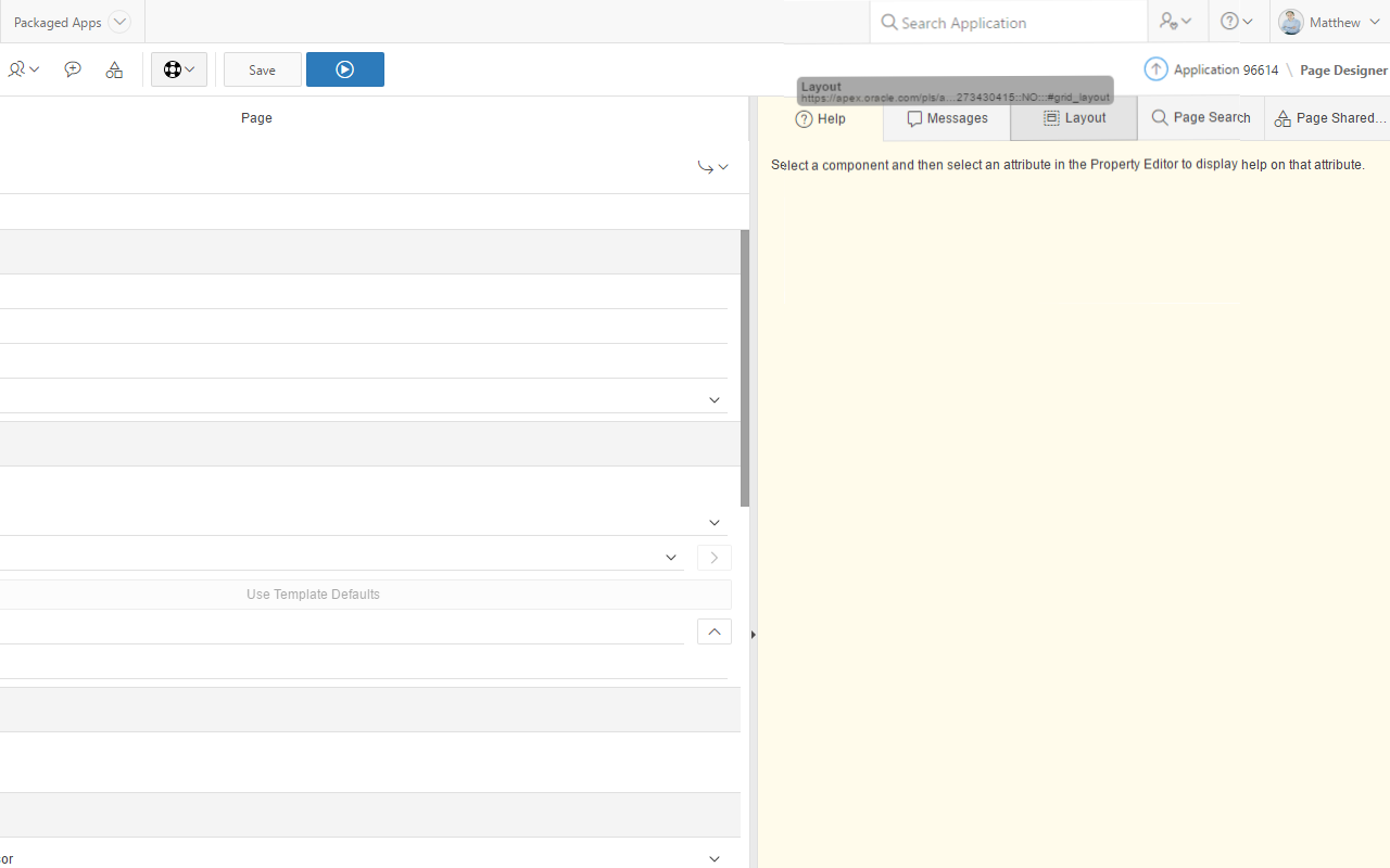 APEX Page Designer Tab Lock - Explorer UK截图1