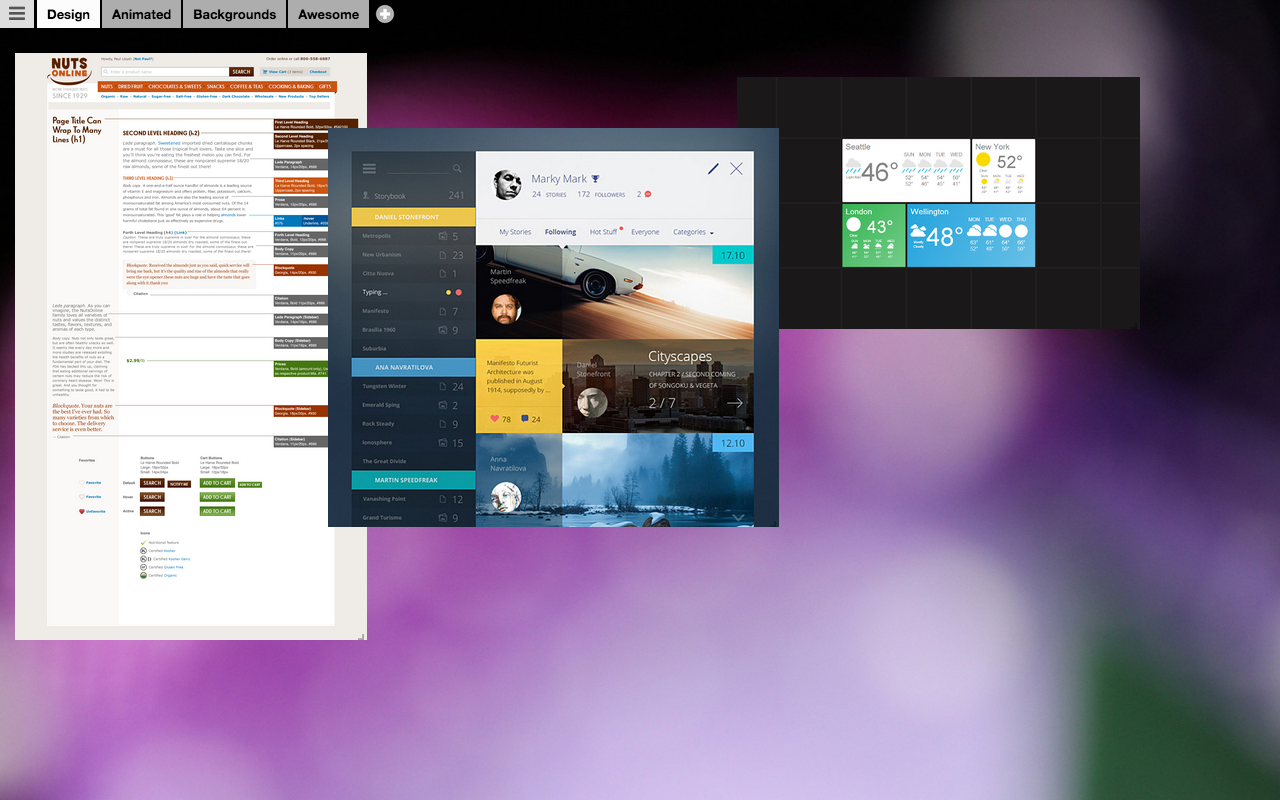 Lander - New Tab Page截图2
