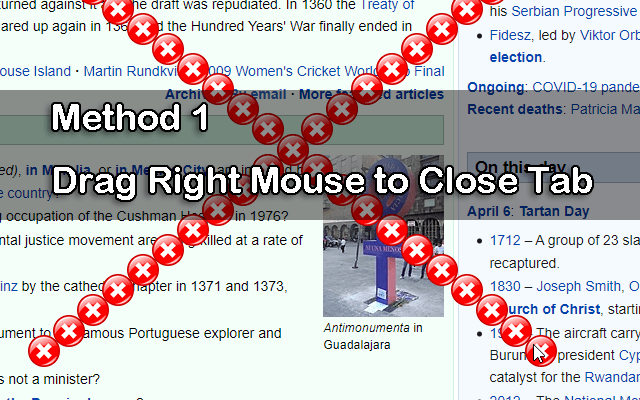 Chrofans Close Tab by Drag Right Mouse截图2