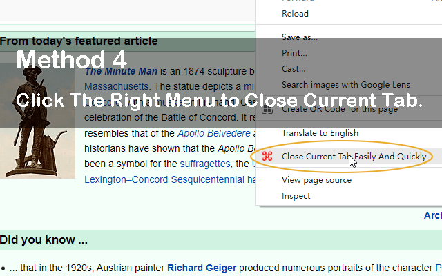 Chrofans Close Tab by Drag Right Mouse截图5
