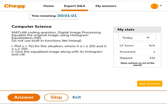 Chegg Skip Extension截图1