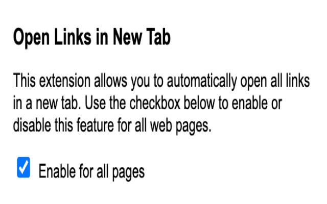 Open Links in New Tab截图1