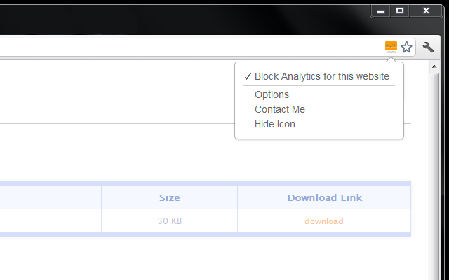 Block Yourself from Analytics截图3