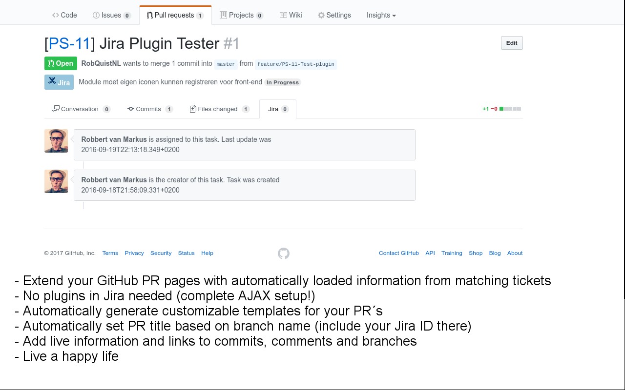 GitHub Jira Integration截图1