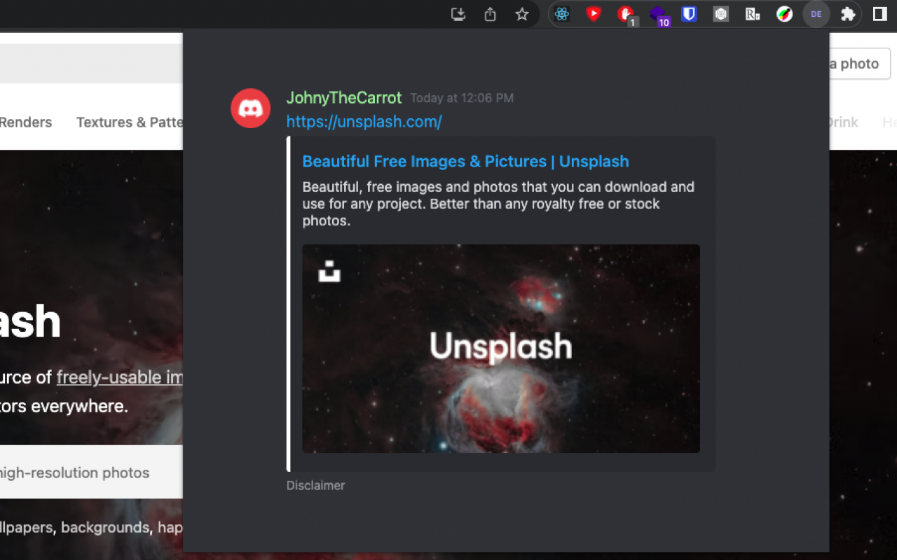 Discord Embeds截图1