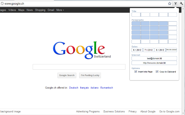 Yet Another Lorem Ipsum Generator截图1
