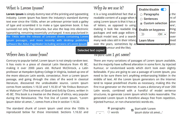 Copy Text Easily截图2