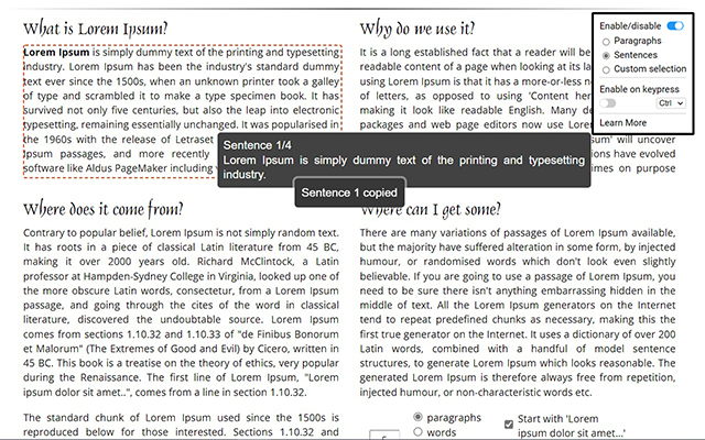 Copy Text Easily截图3