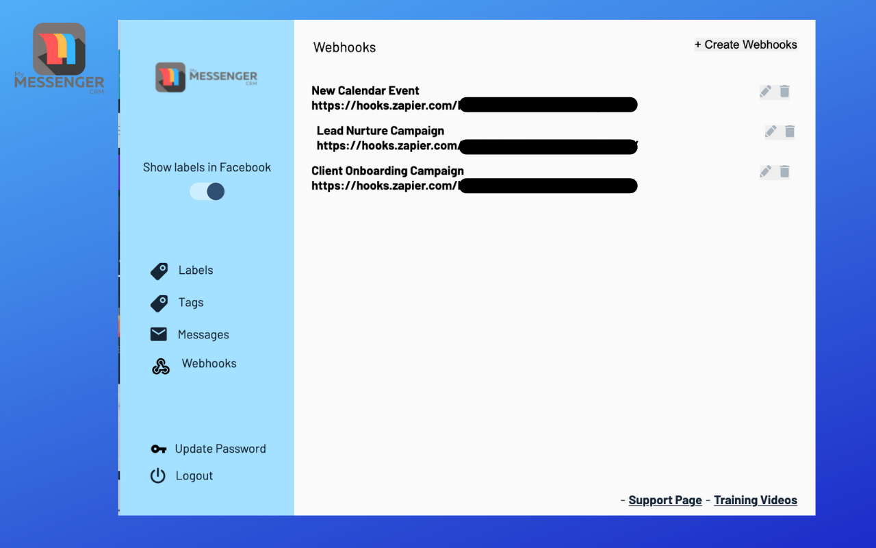 My Messenger CRM截图1