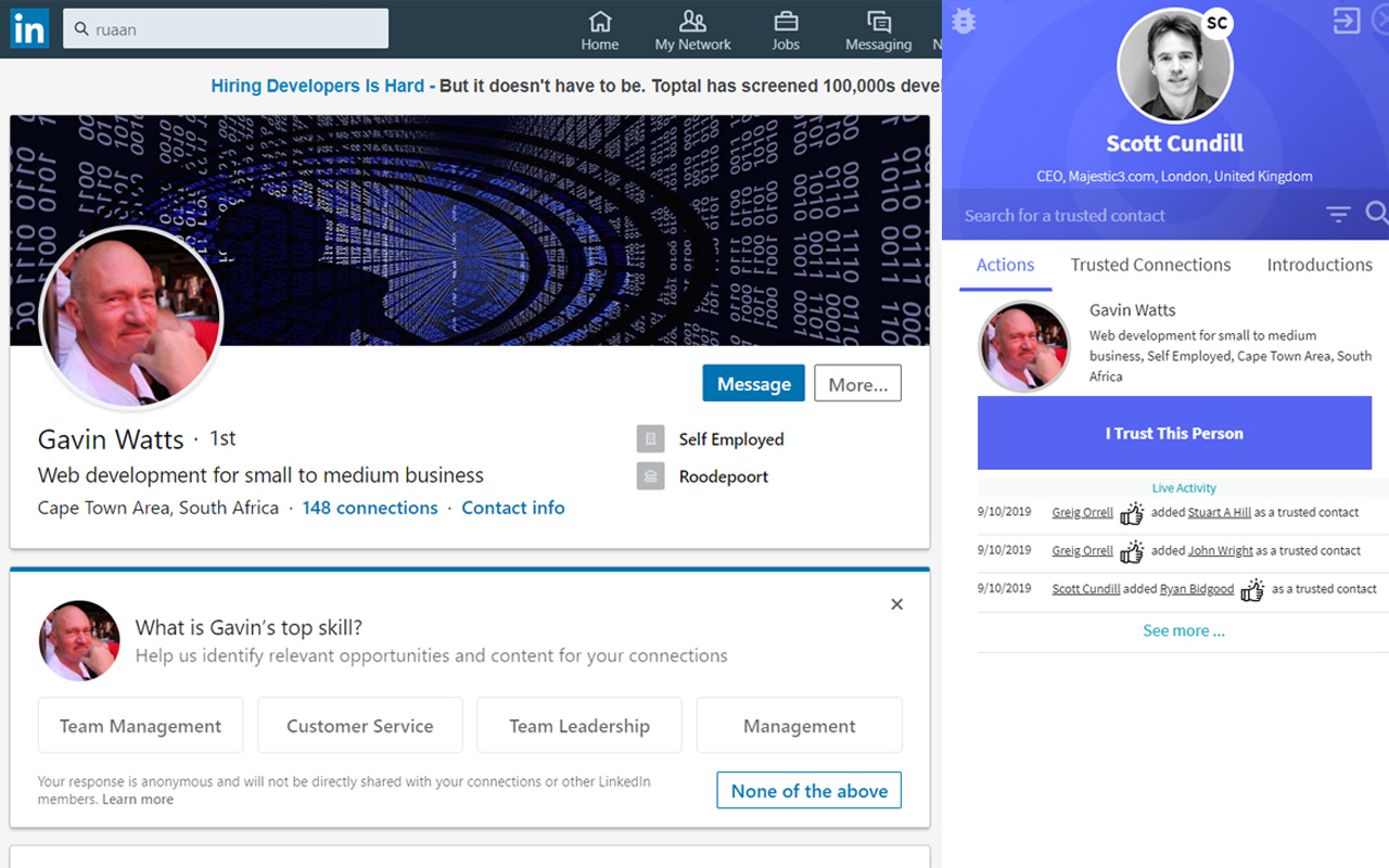 My Most Trusted Network截图3