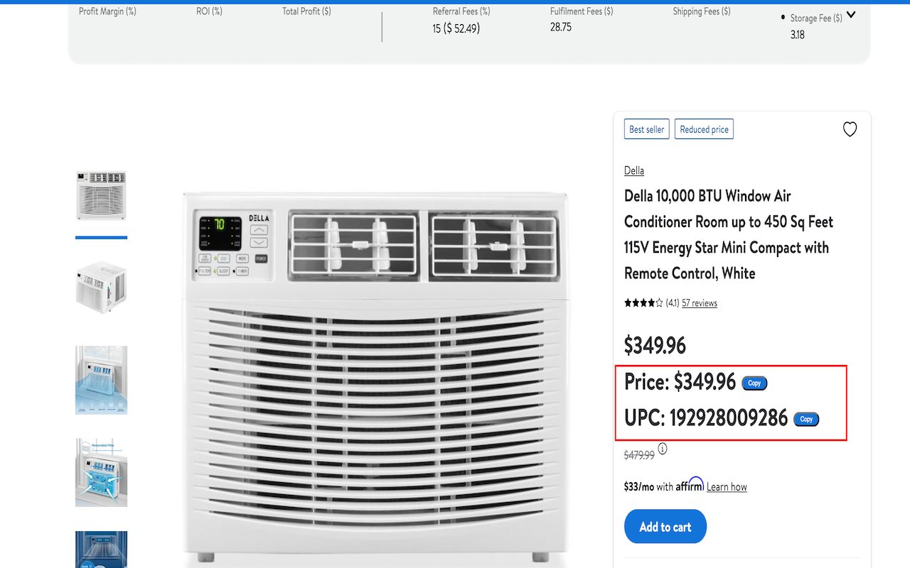 Walmart Extension截图1