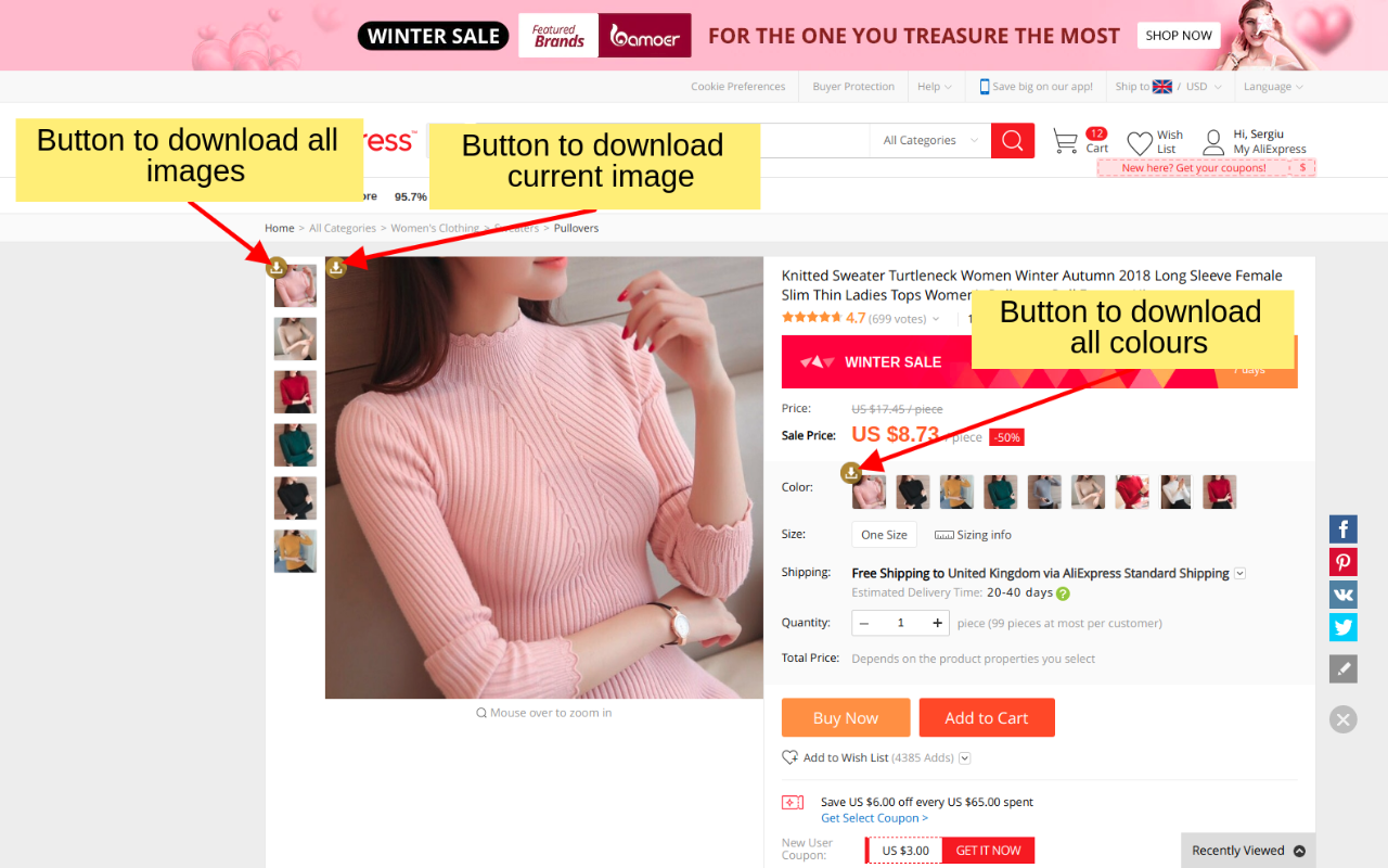 AliExpress Search by Image and Download截图1