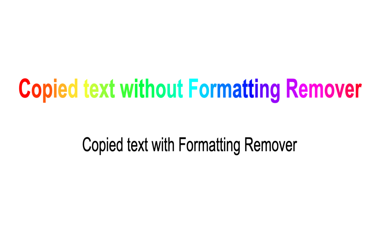 Formatting Remover截图1