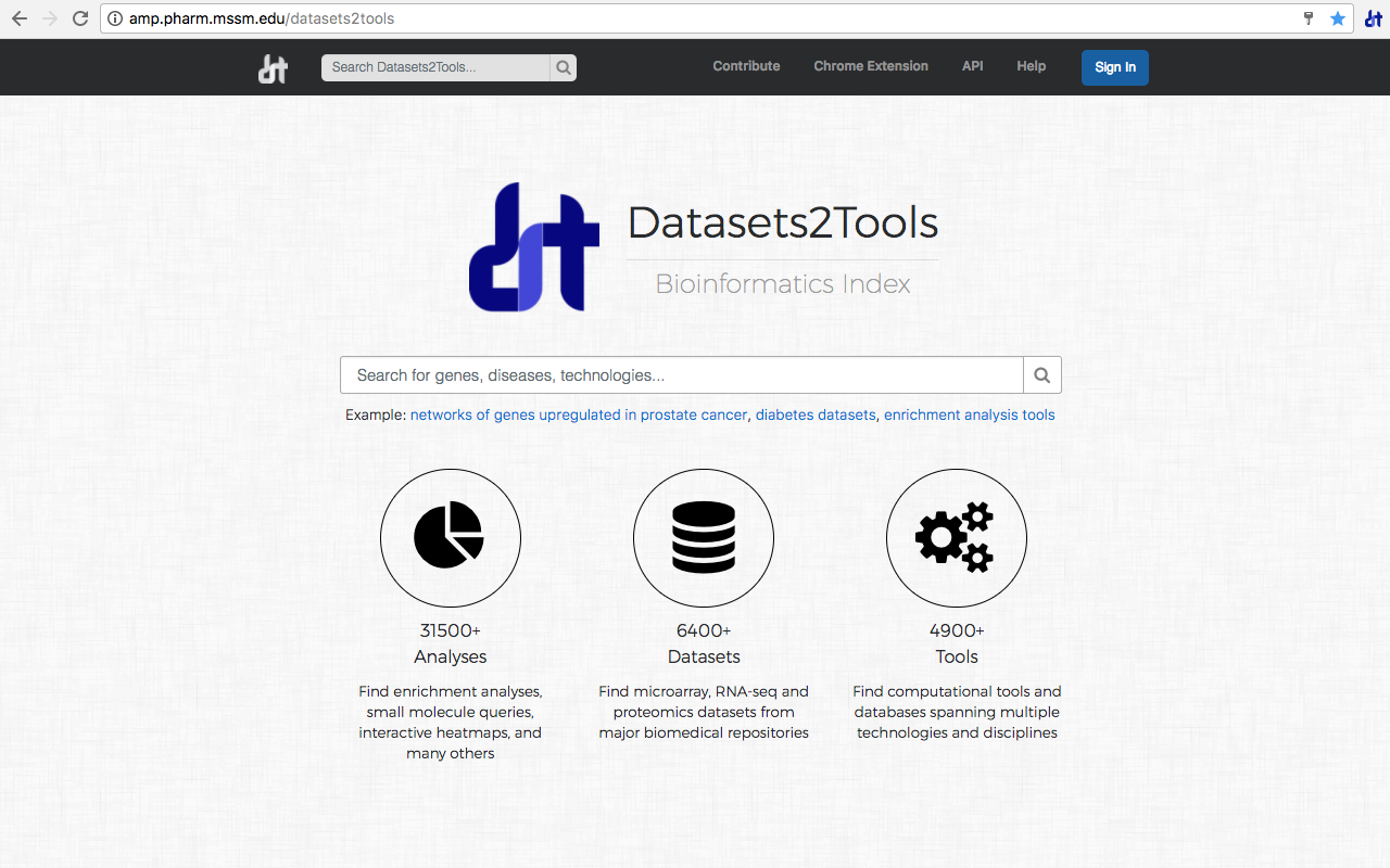 Datasets2Tools截图2