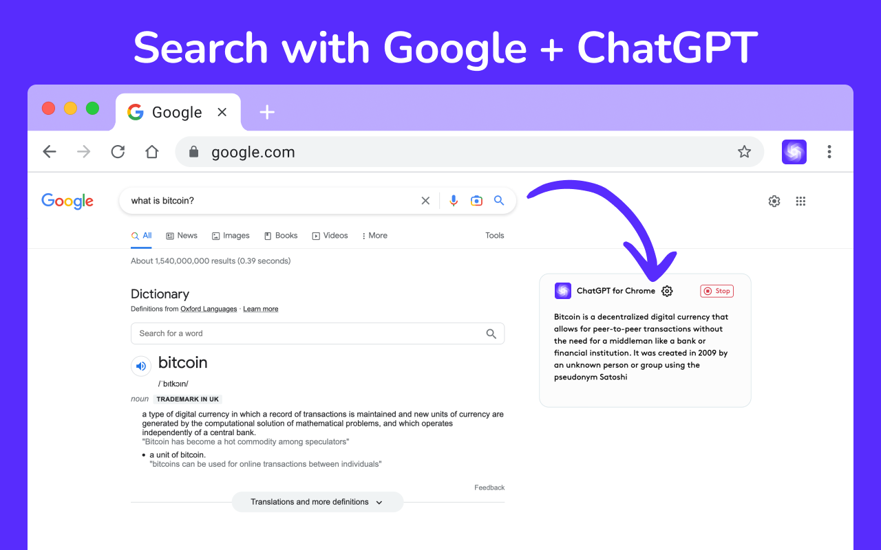 ChatGPT for Chrome - Search AI截图2