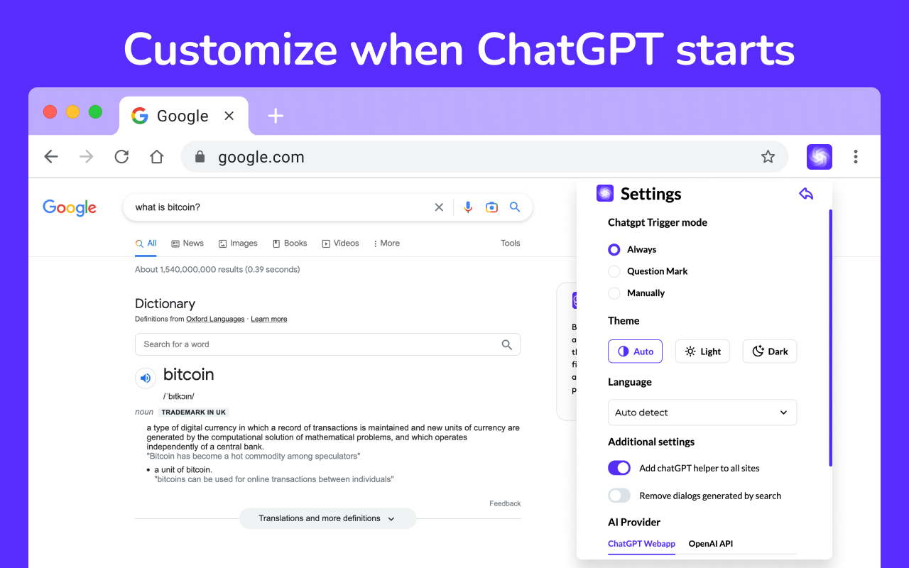 ChatGPT for Chrome - Search AI截图3