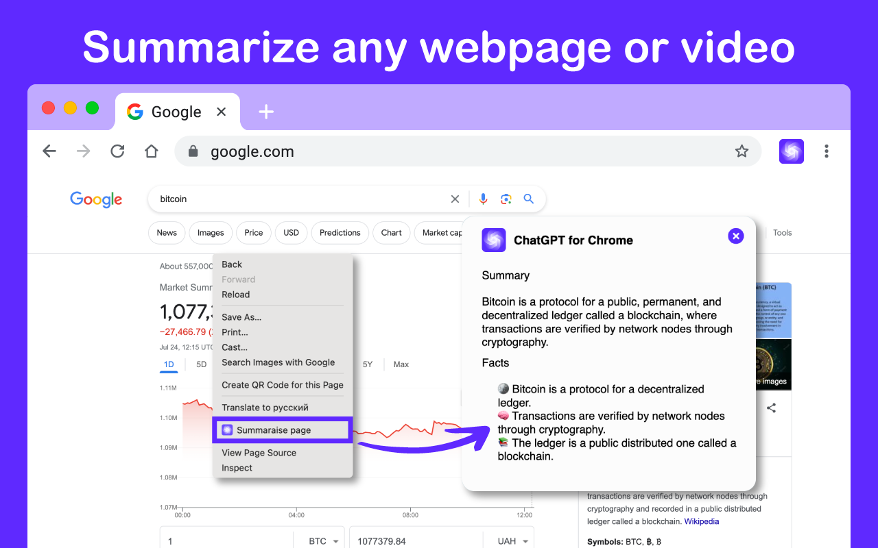 ChatGPT for Chrome - Search AI截图4