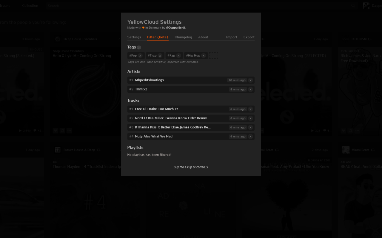 YellowCloud for SoundCloud®截图1