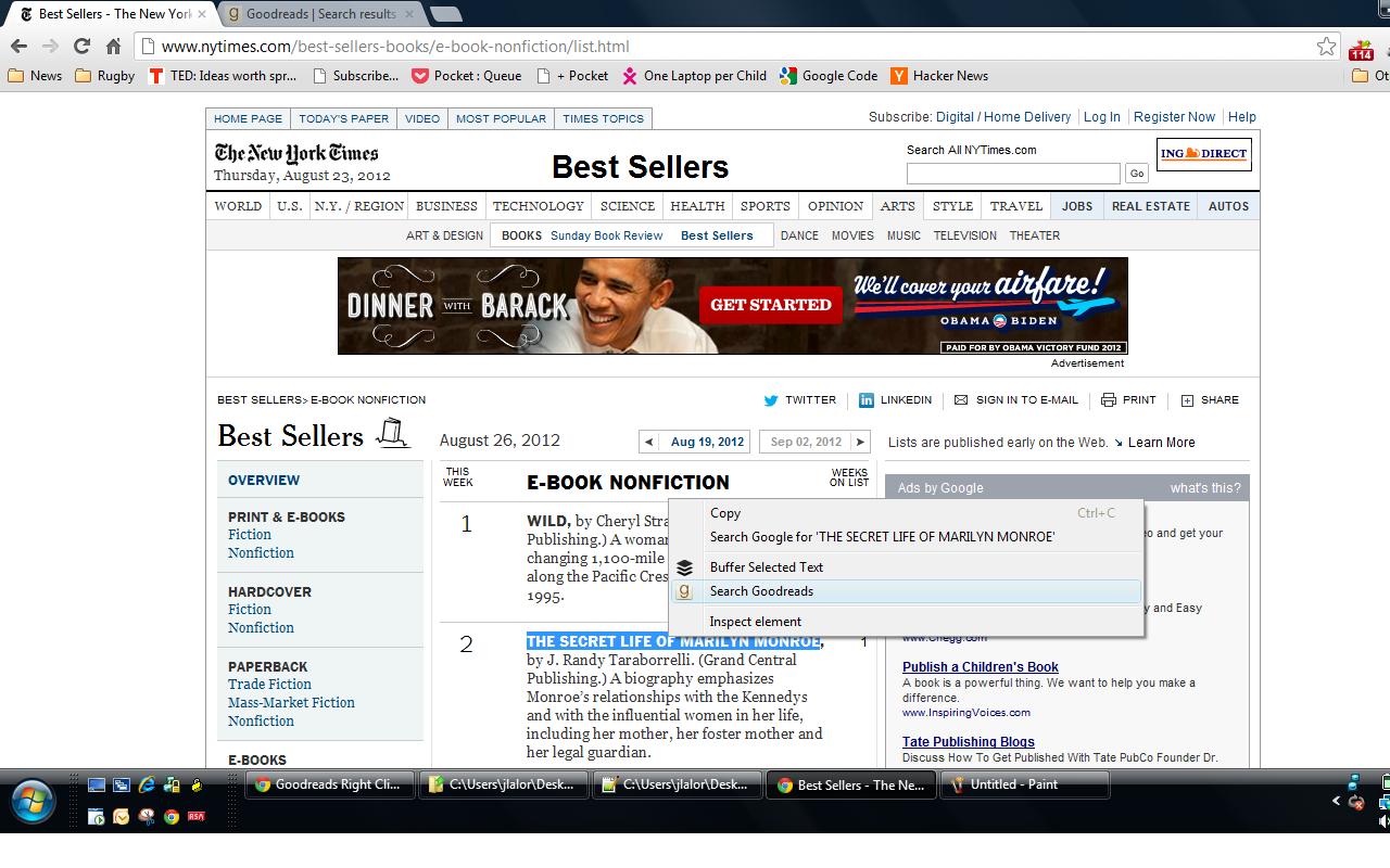 Goodreads Right Click截图1