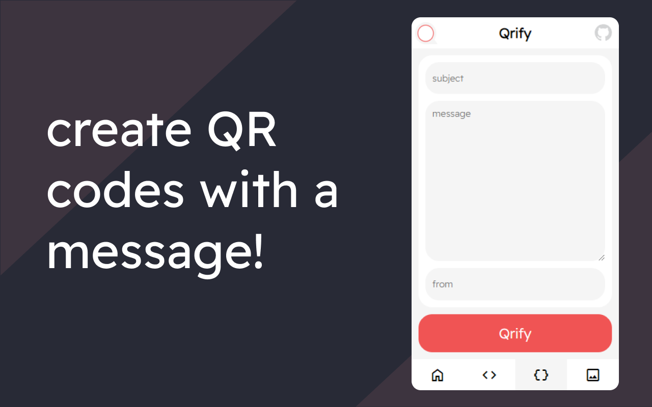 Qrify - qr code generator and scanner截图2