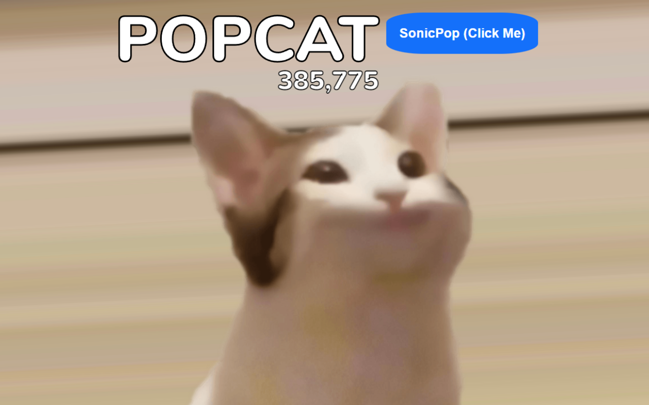 Sonic PopCat截图1