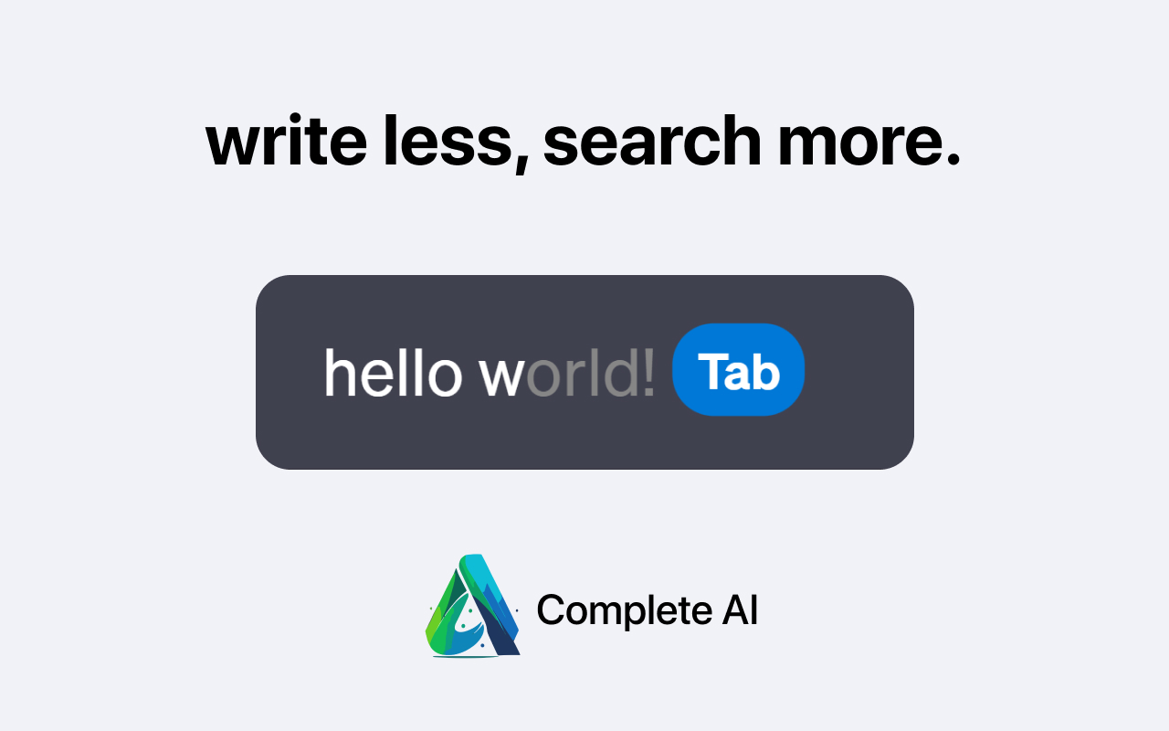 Complete AI - Text Autocomplete for ChatGPT截图2