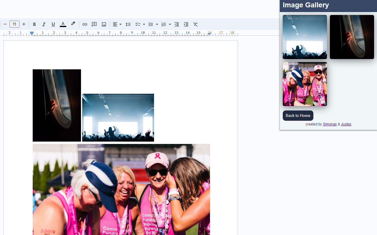 Google Docs Image Downloader截图1