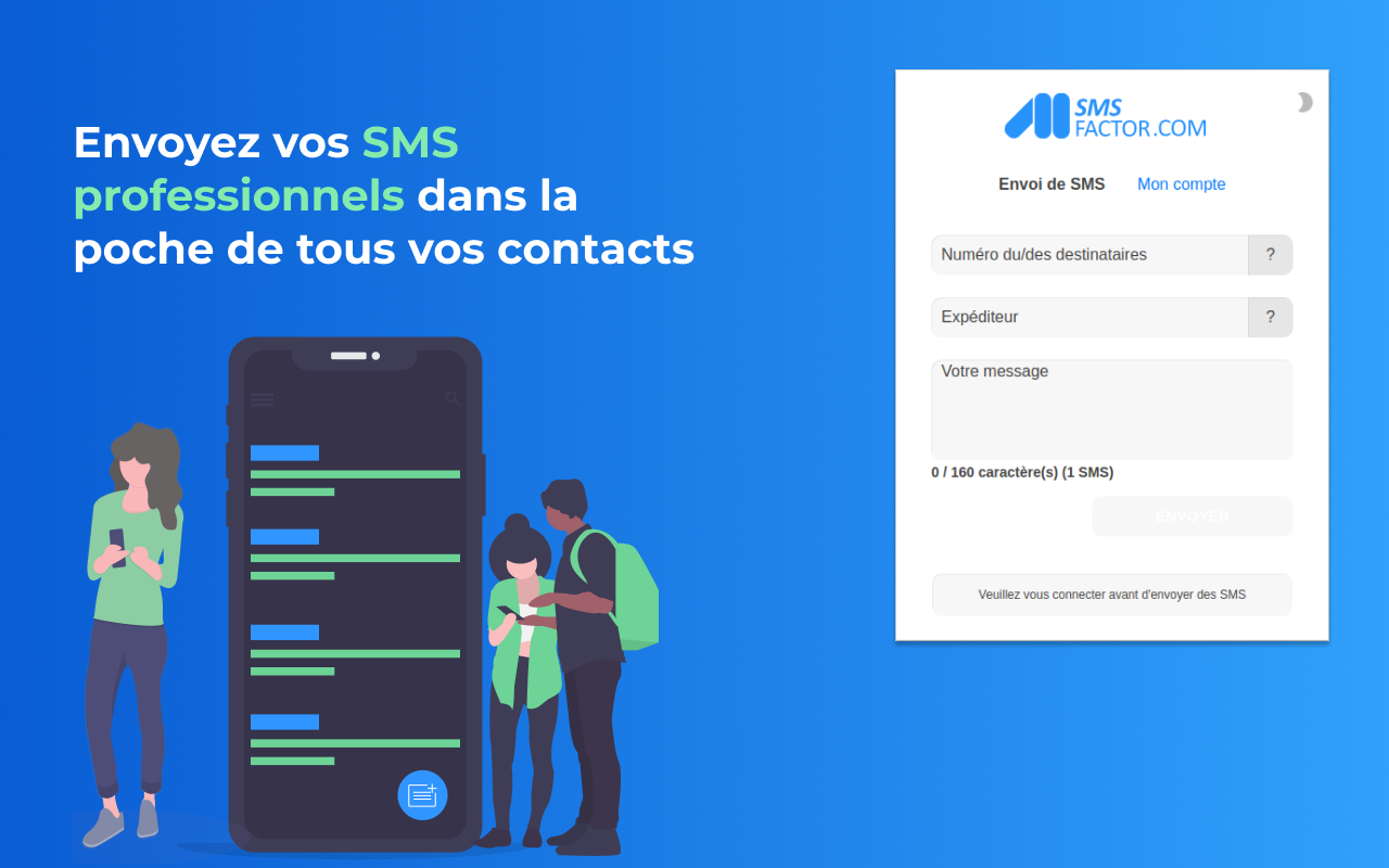 SMSFactor : professional SMS sendings截图2