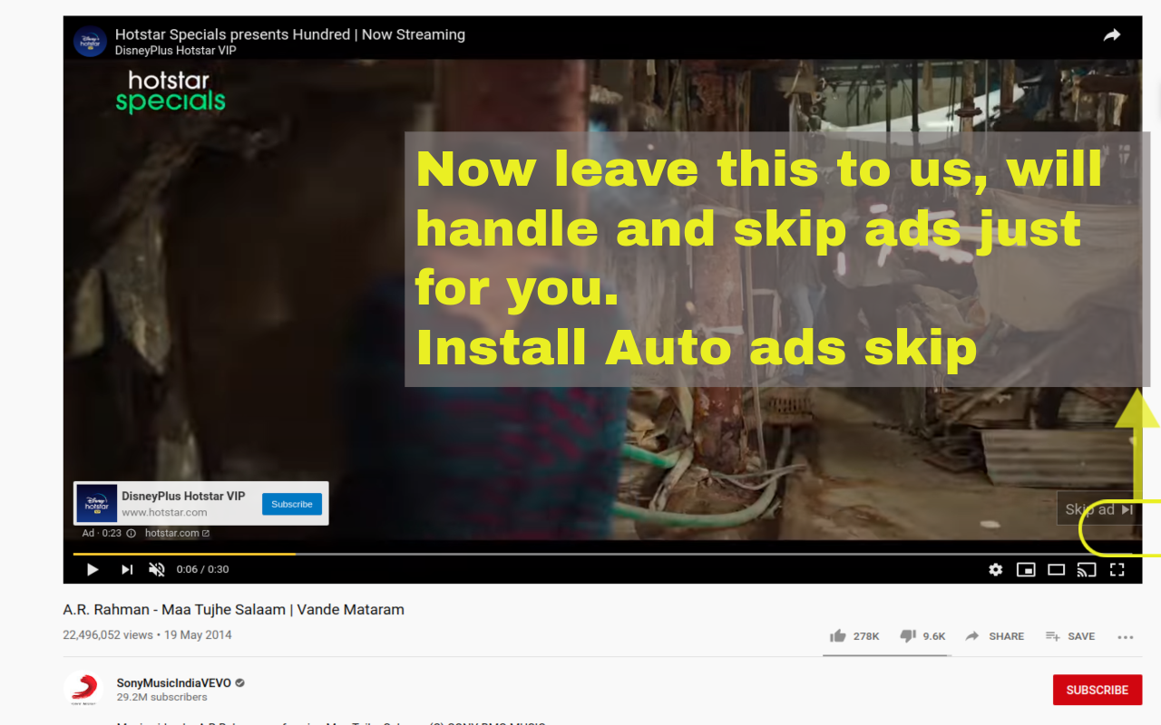 Auto Skip Youtube Ads截图3