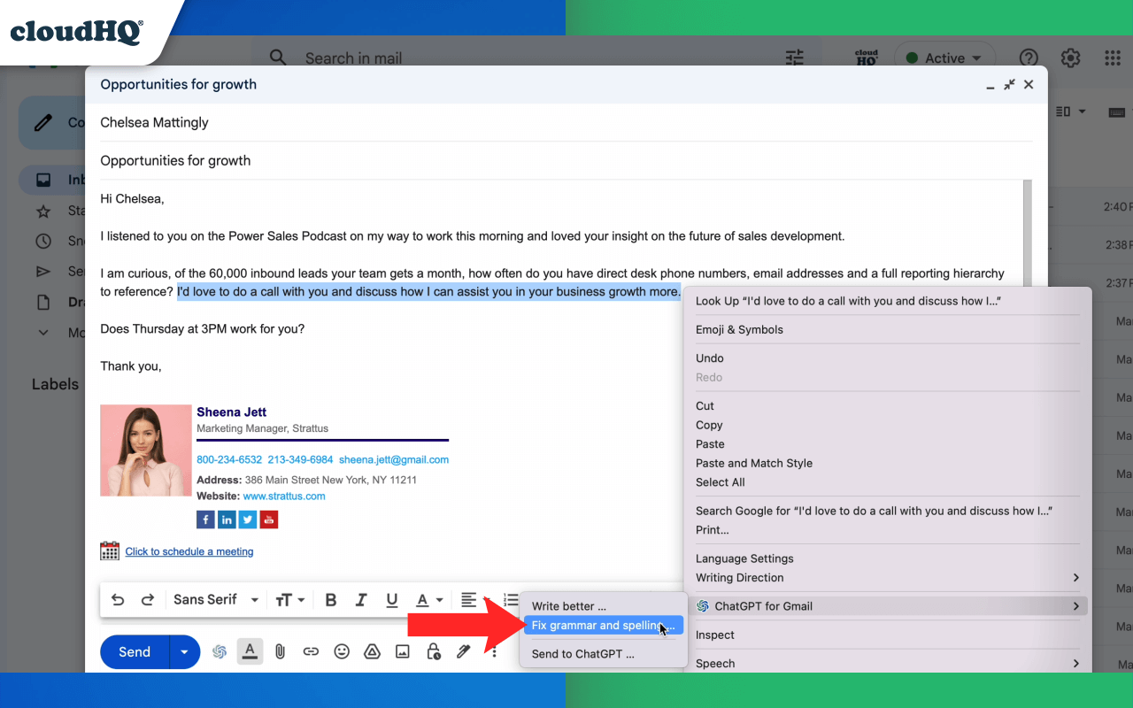 ChatGPT for Gmail by cloudHQ截图2