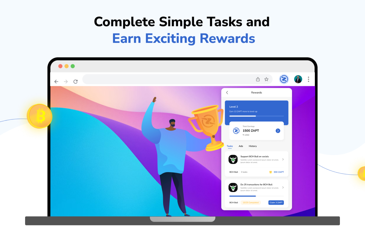 Zapit: Crypto Wallet & P2P Exchange截图1