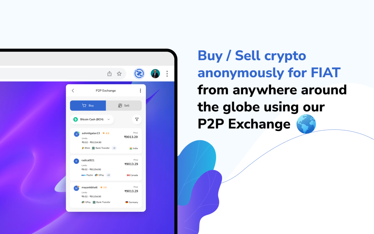 Zapit: Crypto Wallet & P2P Exchange截图3