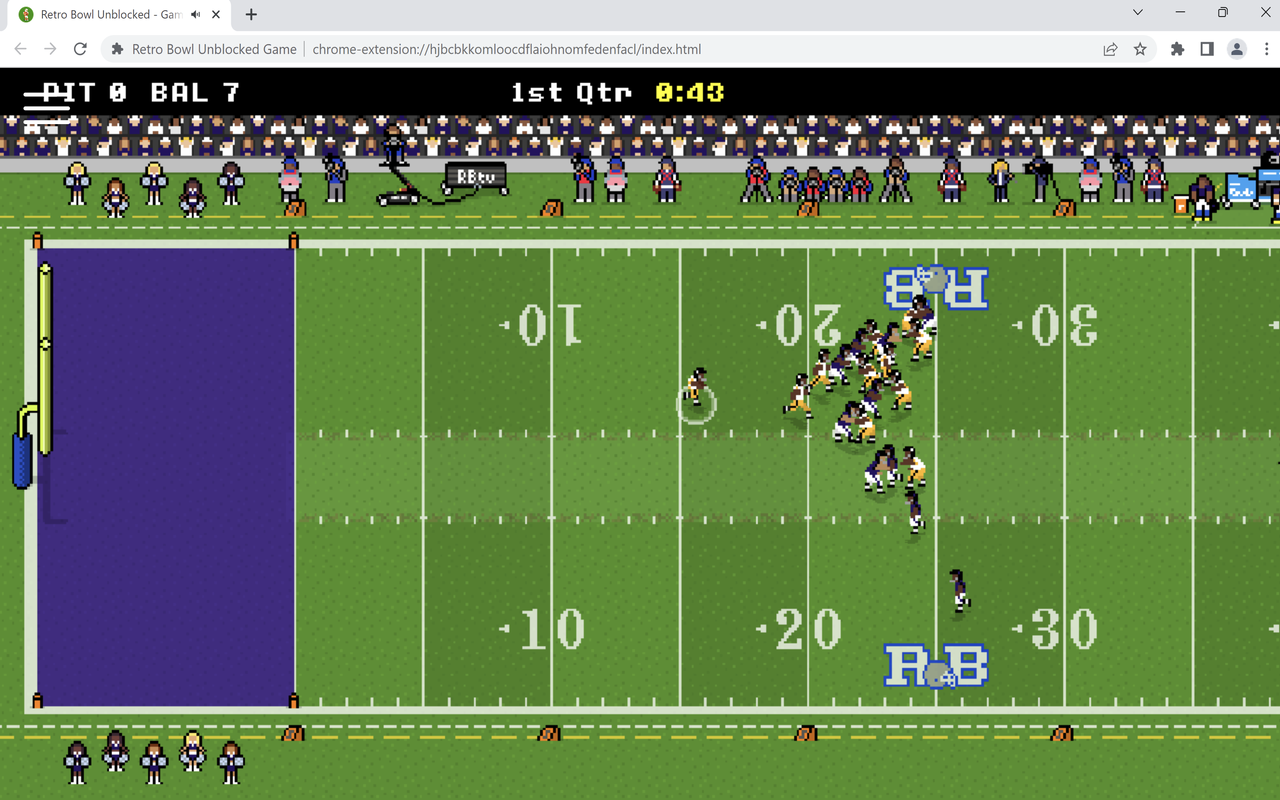 Retro Bowl Unblocked Game截图1