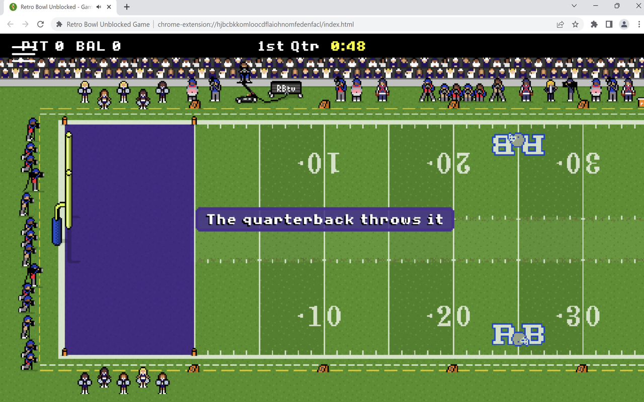 Retro Bowl Unblocked Game截图4
