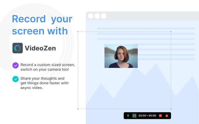 Videozen: Screen and Camera Recorder截图4