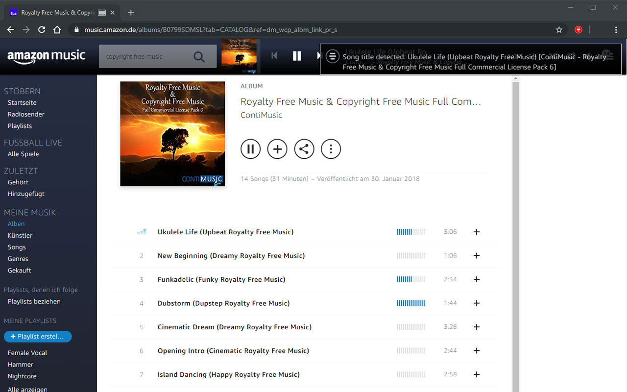 TS3MusicBot WebStream (TeamSpeak & Discord)截图1