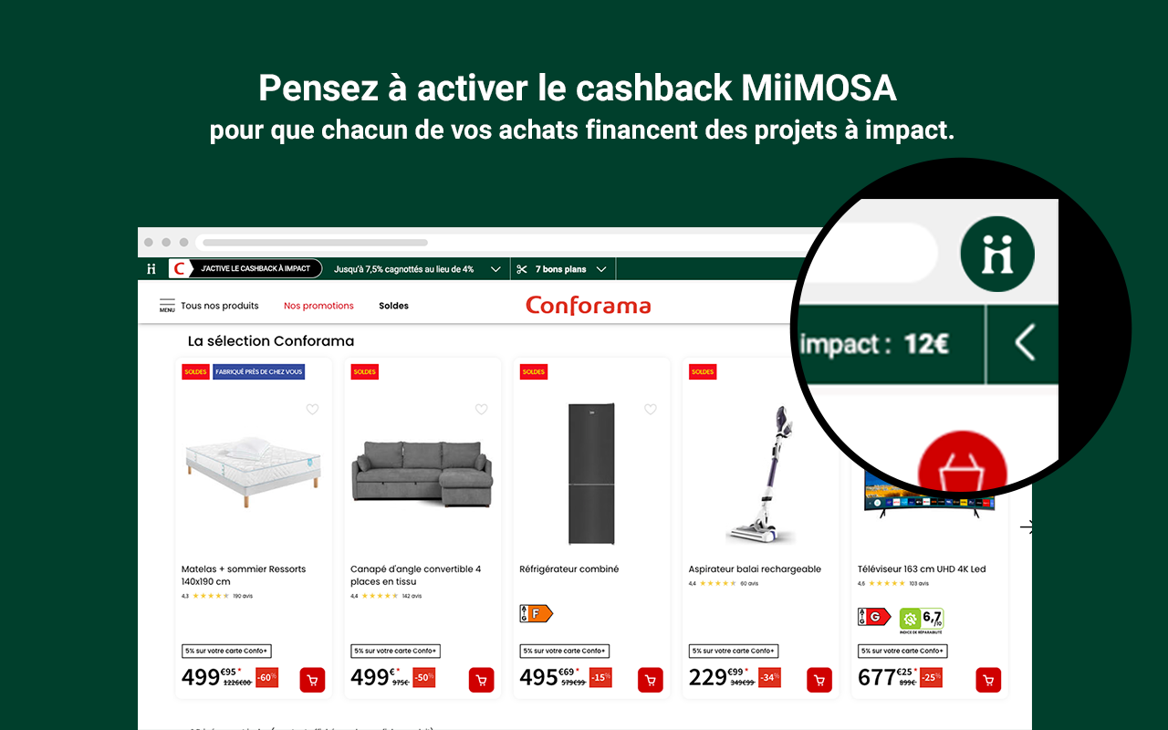 Mon alerte Cashback Miimosa截图2
