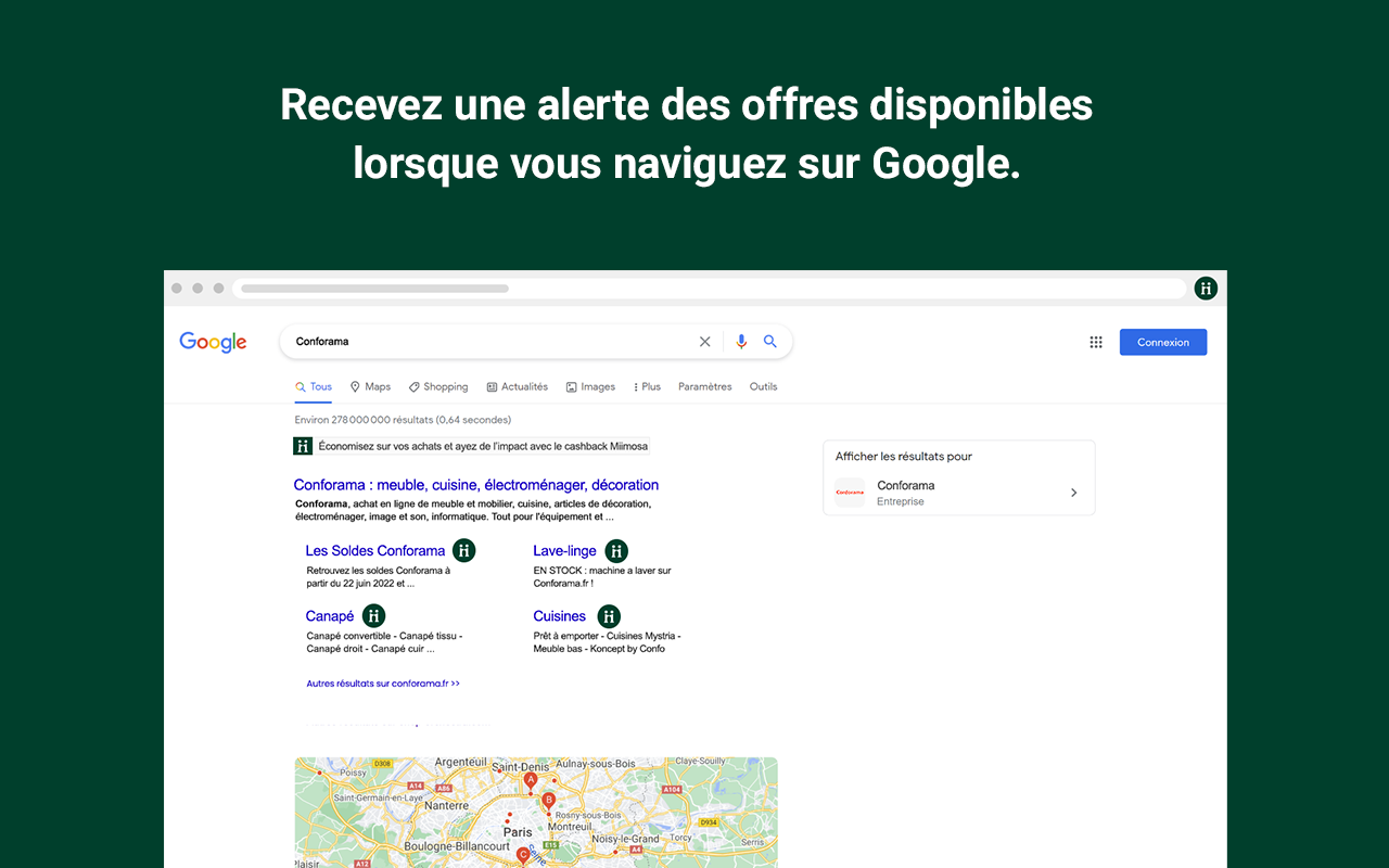 Mon alerte Cashback Miimosa截图4