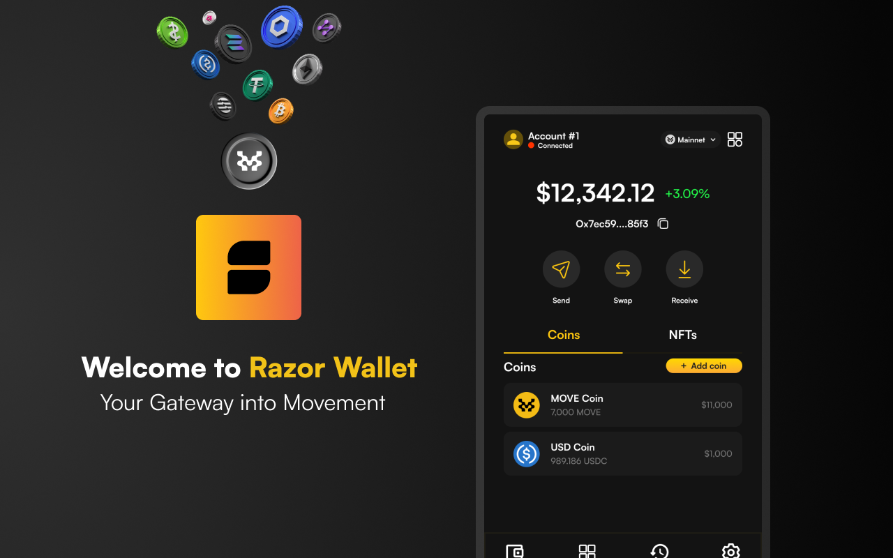 Razor Wallet截图1